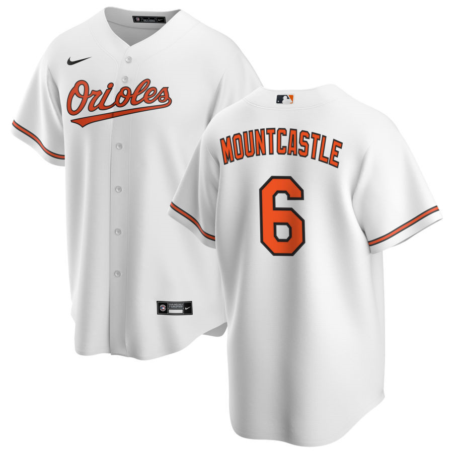 Nike Men #6 Ryan Mountcastle Baltimore Orioles Baseball Jerseys Sale-White